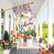 Spring Summer Flower House Flag Wisteria Dragonfly Floral Welcome House Flag Burlap Double Sided Vertical Seasonal Farmhouse Wedding Yard Outdoor Decoration 28 x 40 Inch (Large)